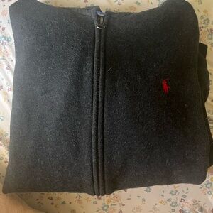 Polo by Ralph Lauren Gray Sweatshirt with Red Logo